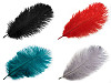 Strusie pióra długość ok. 20 - 25 cm