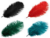 Strusie pióra długość ok. 20 - 25 cm