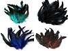 Plumes de poule décoratives - longueur 6-20 cm