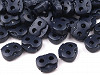 Small 2-hole Cord Lock Stopper Toggles 15x15 mm