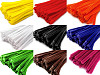 Fuzzy Chenille Wire Sticks Ø6 mm, length 30 cm