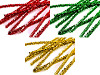 Bastoncini in filo di ciniglia, con lurex, Ø 6 mm, lunghezza: 30 cm