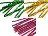 Druciki kreatywne z lureksem błyszczące Ø6 mm długość 30 cm