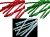Fuzzy Chenille Wire Sticks with lurex Ø6 mm, length 30 cm