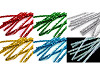 Fuzzy Chenille Wire Sticks with lurex Ø6 mm, length 30 cm