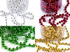 Cadena de cuentas navideñas Ø6 mm