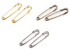 Spilla da balia grande/spilla per kilt, dimensioni: 13 x 65 mm