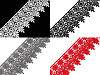 Lace Applique Sewing Trim width 70 mm