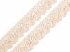 Cotton Bobbin Lace Trim width 28 mm 