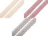 Liseré de dentelle en coton, largeur 28 mm