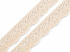 Cotton Bobbin Lace Trim width 22 mm