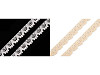 Bobina di pizzo in cotone, larghezza: 14 mm