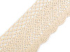 Cotton Bobbin Lace Trim width 65 mm