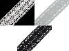 Merletto in cotone a fuselli / inserto, larghezza: 40 mm