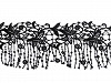 Venice Lace Guipure Fringe Lace Trim Tassel width 87 mm