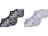 Francia csipke szélessége 12 cm