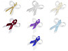 Noeud de ruban de mariage en satin, largeur 35 mm