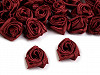 Saténová růže Ø12-15 mm