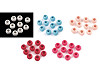 Perline charm, in plastica, dimensioni: 10 x 12 cm