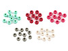 Perline charm, in plastica, dimensioni: 10 x 12 cm