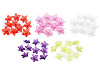 Plastic Transparent Flower Beads Ø25-29 mm