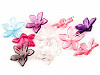 Plastic Transparent Flower Beads Ø29 mm