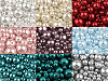 Wachsperlen aus Glas Mix Ø4-12mm