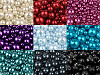 Round Glass Pearl Imitation Beads mix of sizes approx. Ø4-12 mm