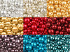 Wachsperlen aus Glas Mix Ø4-12mm