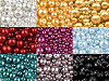 Sklenené voskové perly mix veľkostí Ø4-12mm