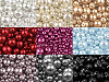 Sklenené voskové perly mix veľkostí Ø4-12mm