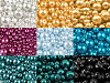 Wachsperlen aus Glas Mix Ø4-12mm