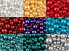 Sklenené voskové perly mix veľkostí Ø4-12mm