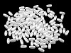 Perline imitazione plastica, Glance, dimensioni: 3 x 6 mm, colore: riso