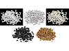 Plastikowe koraliki woskowane / perły Glance ryż 3x6 mm