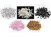 Perline imitazione plastica, Glance, dimensioni: 3 x 6 mm, colore: riso