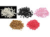 Cuentas de plástico imitación perlas brillantes 3x6 mm Arroz