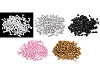 Plastikowe koraliki woskowane / perły Glance ryż 3x6 mm