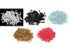 Plastic Imitation Pearl Beads Glance 3x6 mm Rice