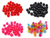 Plastic Round Beads Ø8 mm Transparent 