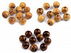 Wooden Round Beads Strip Ø16 mm 