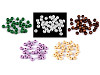 Perles rondes en bois, Ø 10 mm
