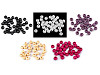 Perles rondes en bois, Ø 10 mm