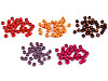 Perles rondes en bois, Ø 10 mm