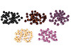 Perles rondes en bois, Ø 10 mm