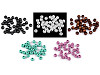 Perles rondes en bois, Ø 10 mm