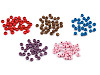 Perles rondes en bois, Ø 10 mm