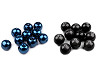 Perline rotonde in vetro, imitazione perle, Ø 10 mm