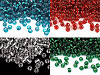 Perline di rocaille in vetro "Rocaille" 6/0 con foro di estrazione 4 mm