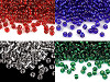 Perline di rocaille in vetro "Rocaille" 6/0 con foro di estrazione 4 mm
